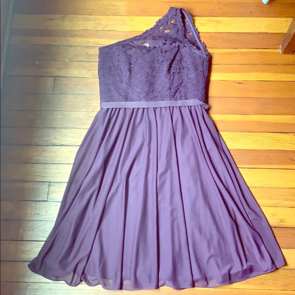 Plum Bridesmaids Dress